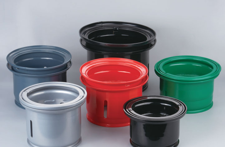 지게차 강철 림